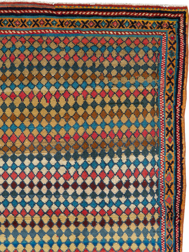 Vintage Persian Hamadan Rug, No.25969 - Galerie Shabab