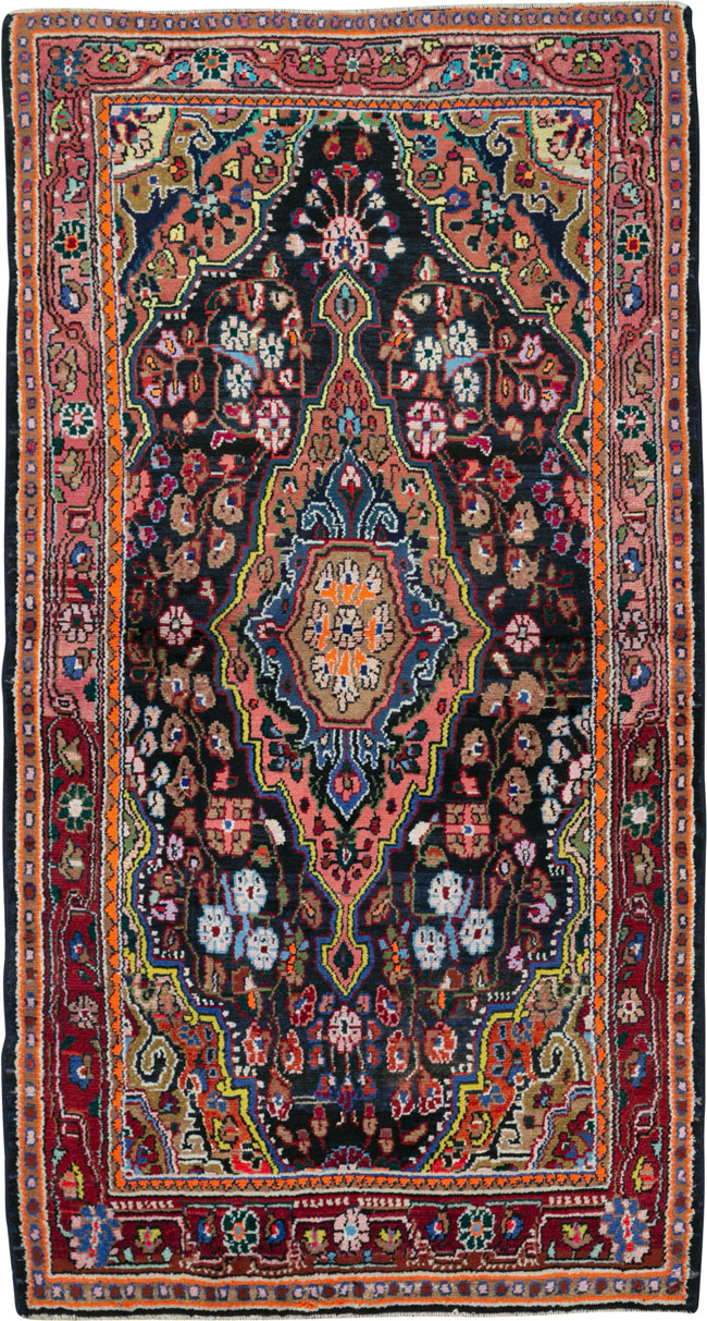 Vintage Persian Hamadan Rug, No.25971 - Galerie Shabab