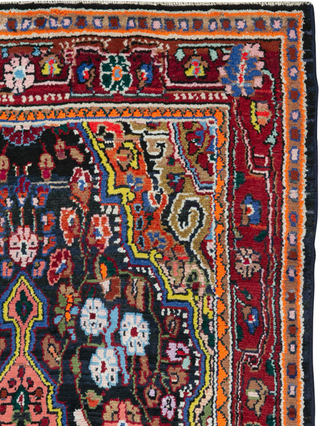 Vintage Persian Hamadan Rug, No.25971 - Galerie Shabab