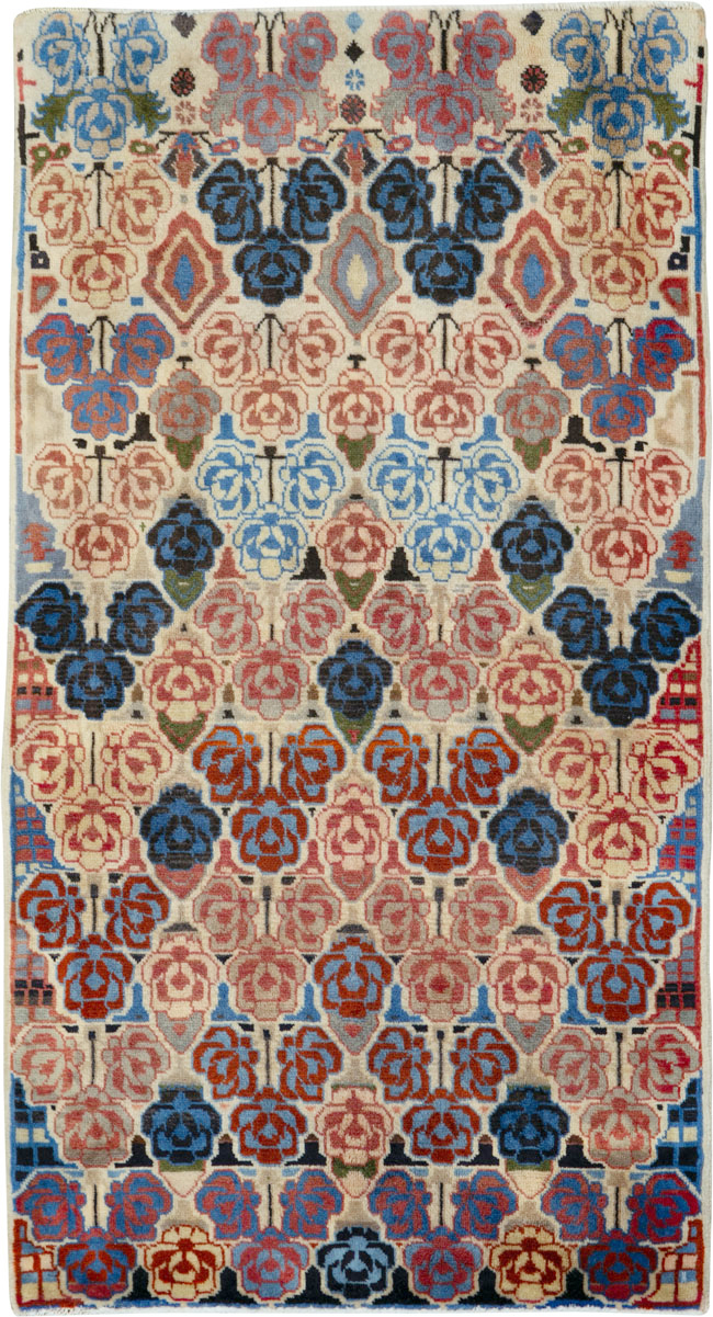 Vintage Persian Tabriz Rug, No.25972 - Galerie Shabab