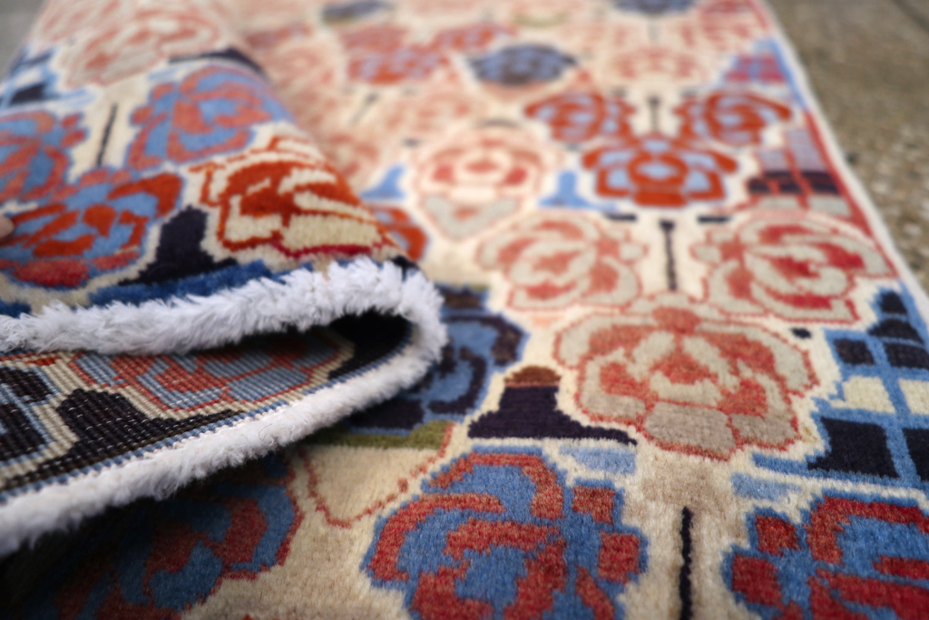 Vintage Persian Tabriz Rug, No.25972 - Galerie Shabab