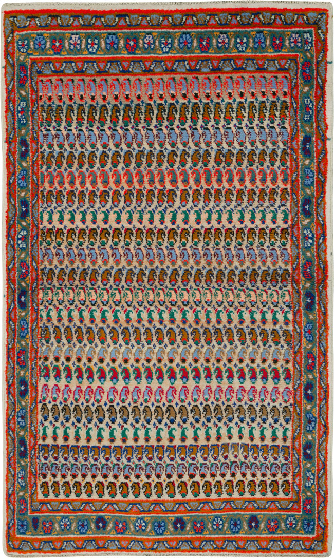 Vintage Persian Hamadan Rug, No.25974 - Galerie Shabab