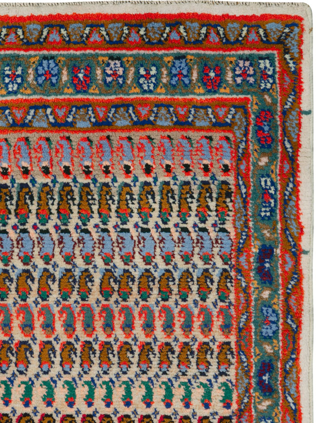 Vintage Persian Hamadan Rug, No.25974 - Galerie Shabab