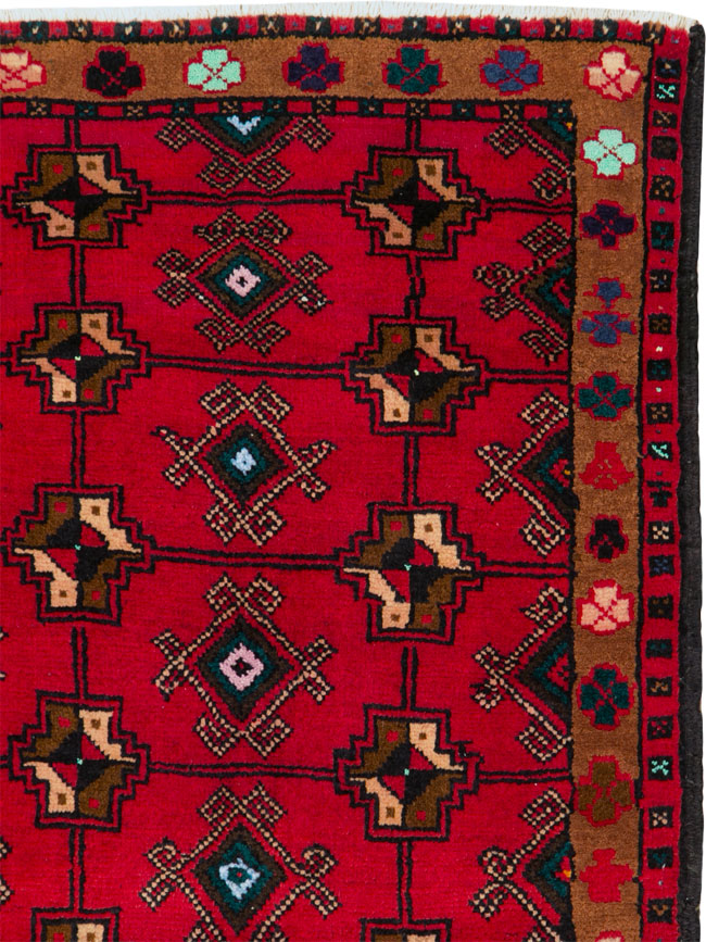 Vintage Hamadan Rug, No.25975 - Galerie Shabab