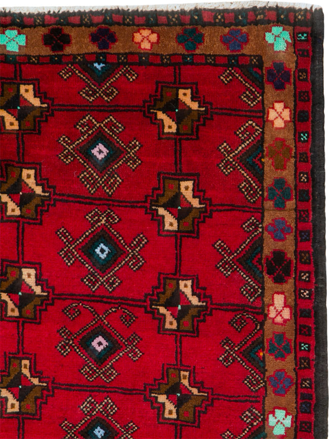 Vintage Hamadan Rug, No.25975 - Galerie Shabab