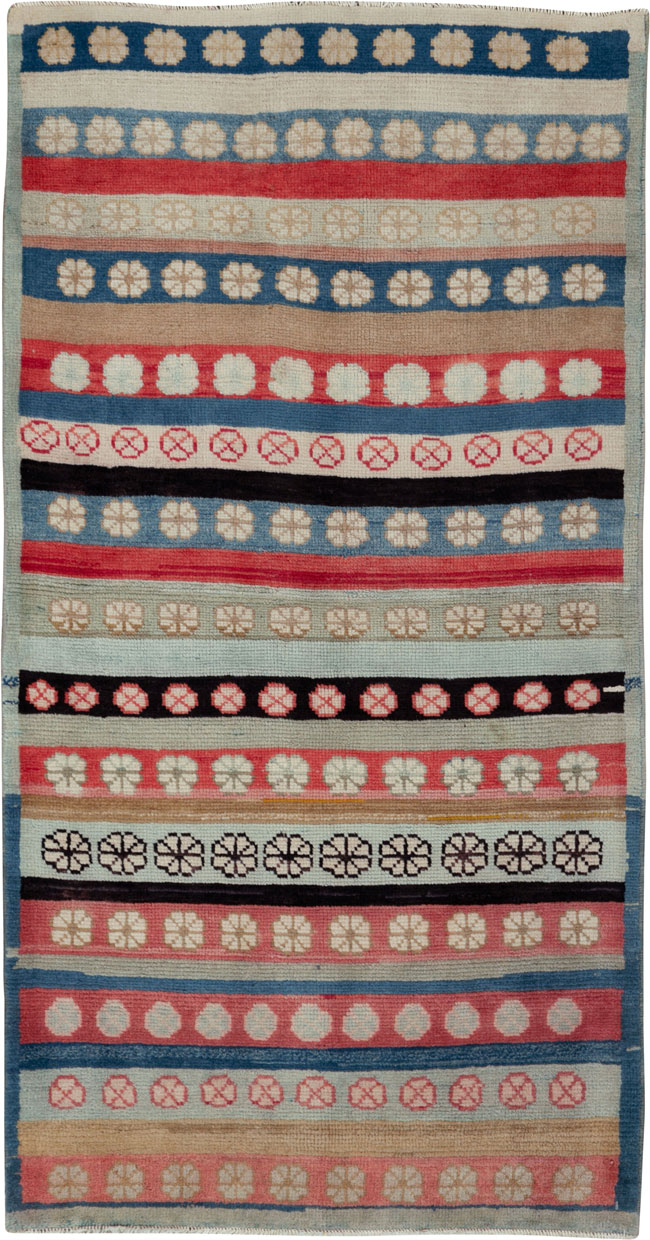Vintage Persian Mahal Rug, No.25978 - Galerie Shabab
