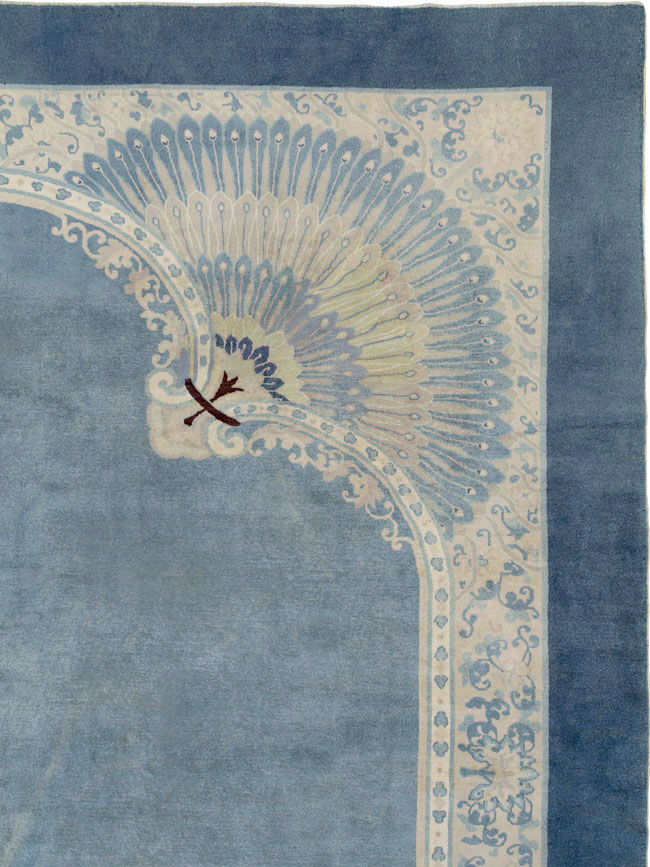 Vintage Chinese Peking Rug, No.25986 - Galerie Shabab