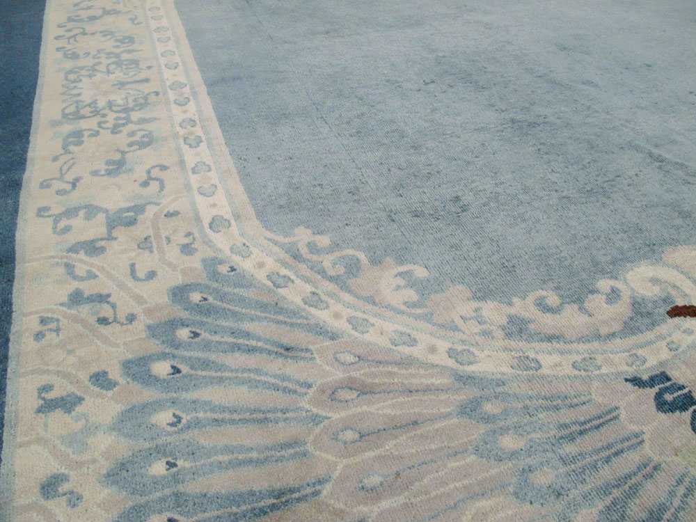 Vintage Chinese Peking Rug, No.25986 - Galerie Shabab