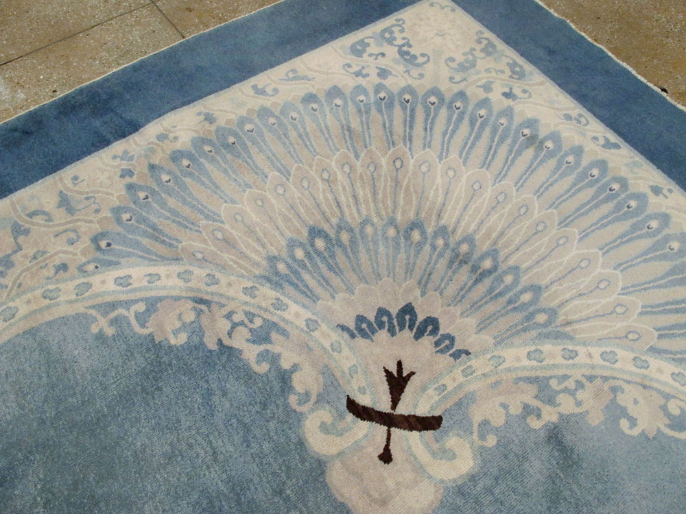 Vintage Chinese Peking Rug, No.25986 - Galerie Shabab