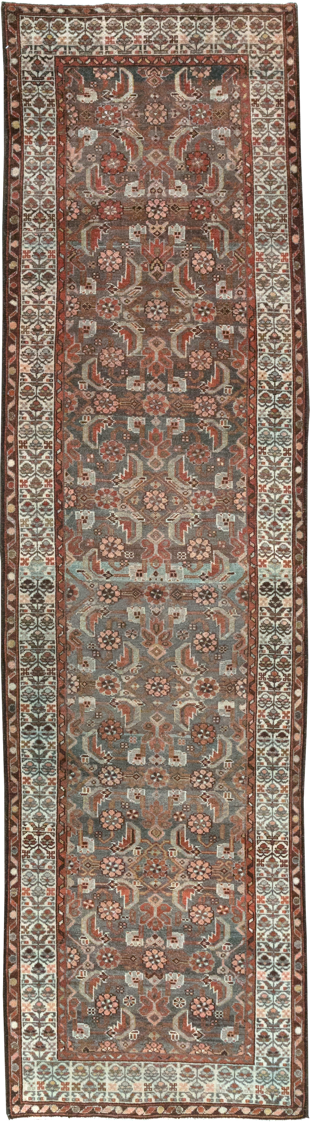 Vintage Persian Malayer Runner, No.25988 - Galerie Shabab