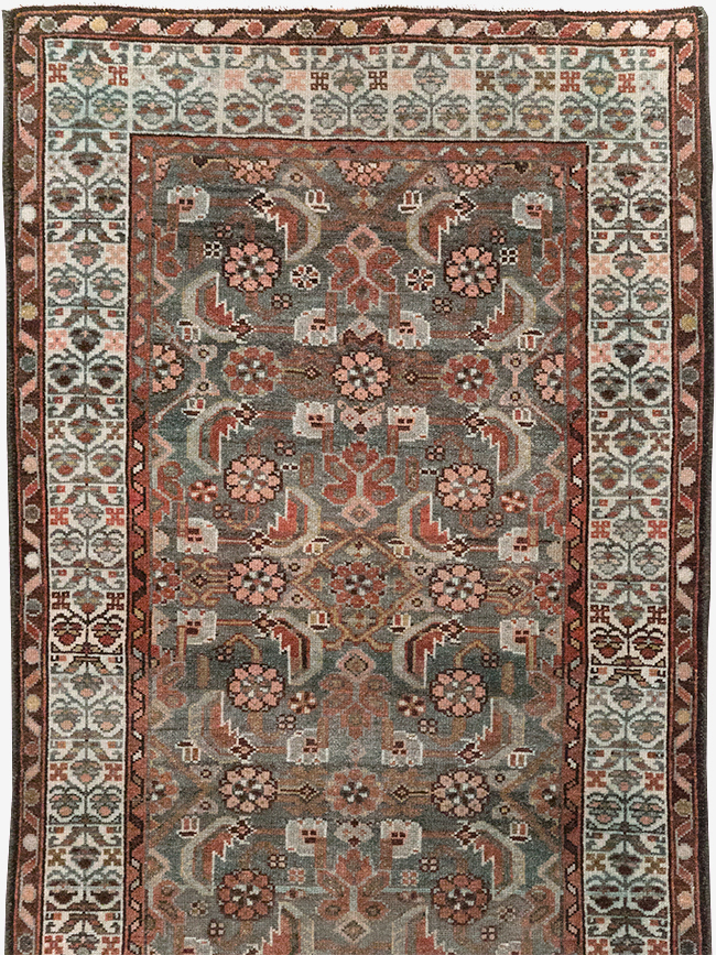 Vintage Persian Malayer Runner, No.25988 - Galerie Shabab