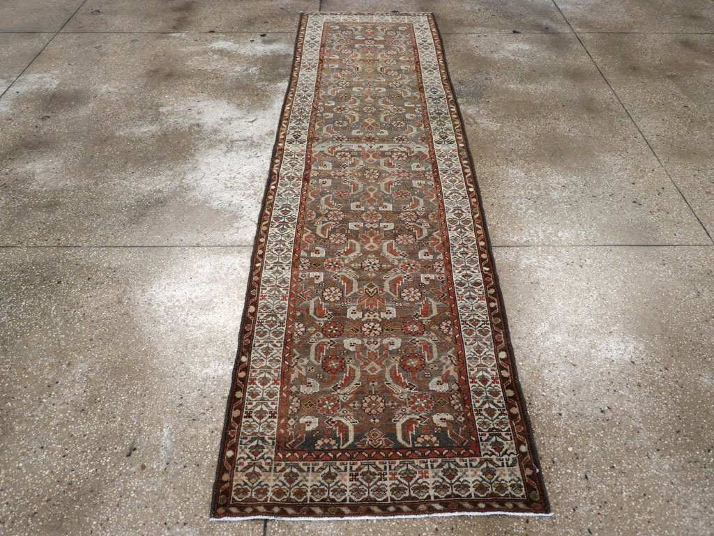 Vintage Persian Malayer Runner, No.25988 - Galerie Shabab