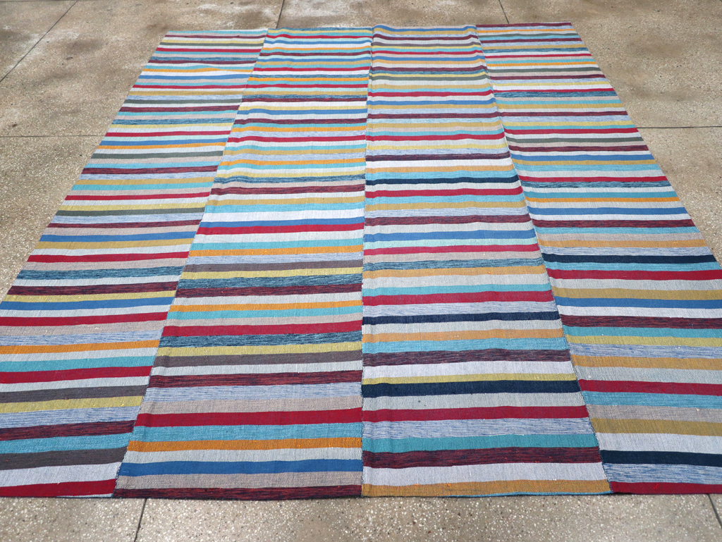 Modern Turkish Flatweave Kilim, No.25994 - Galerie Shabab