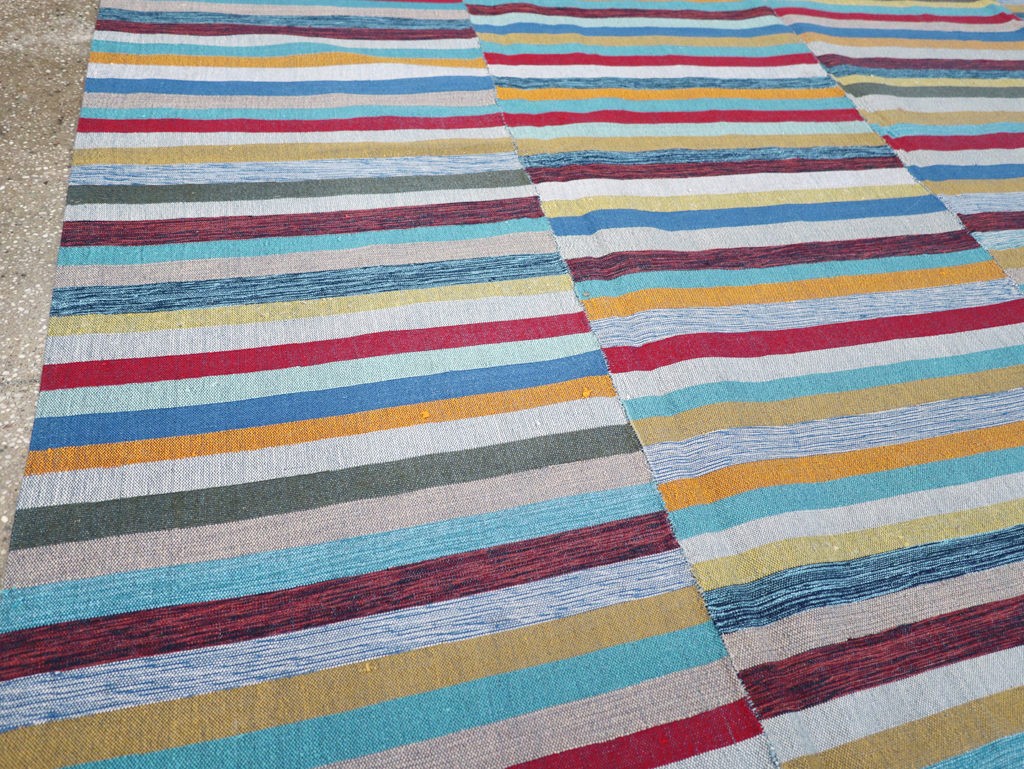 Modern Turkish Flatweave Kilim, No.25994 - Galerie Shabab