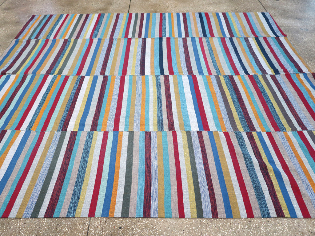 Modern Turkish Flatweave Kilim, No.25994 - Galerie Shabab