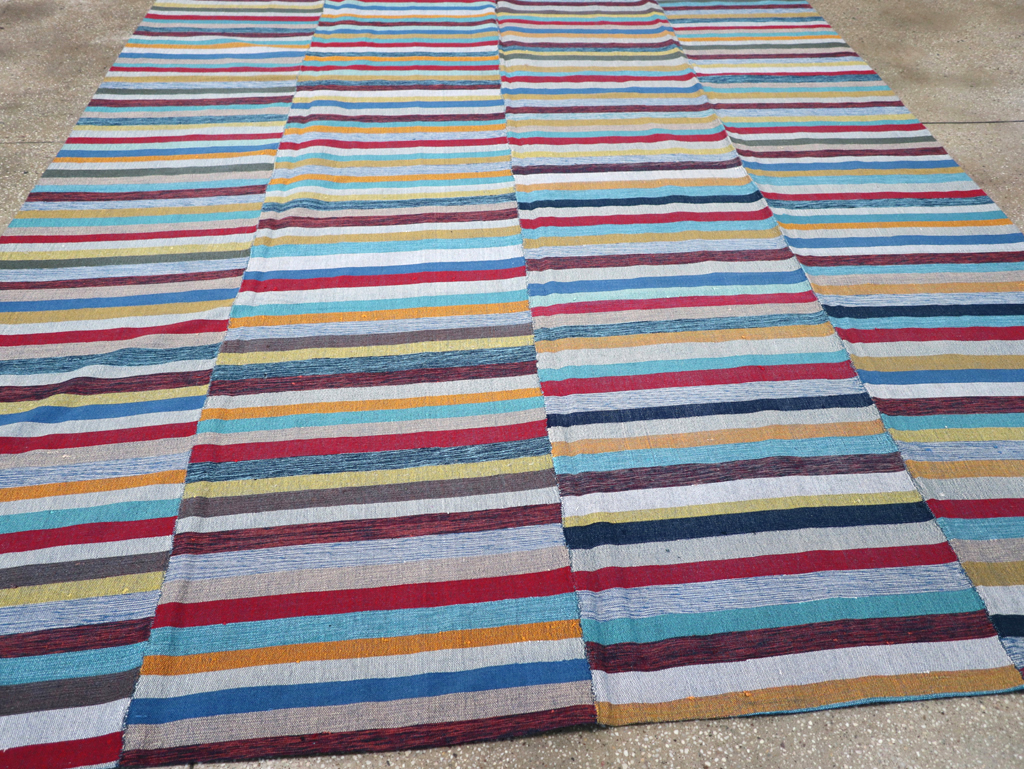Modern Turkish Flatweave Kilim, No.25994 - Galerie Shabab