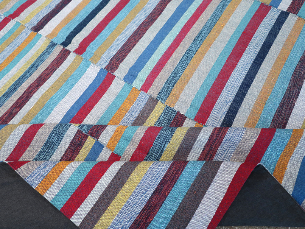 Modern Turkish Flatweave Kilim, No.25994 - Galerie Shabab