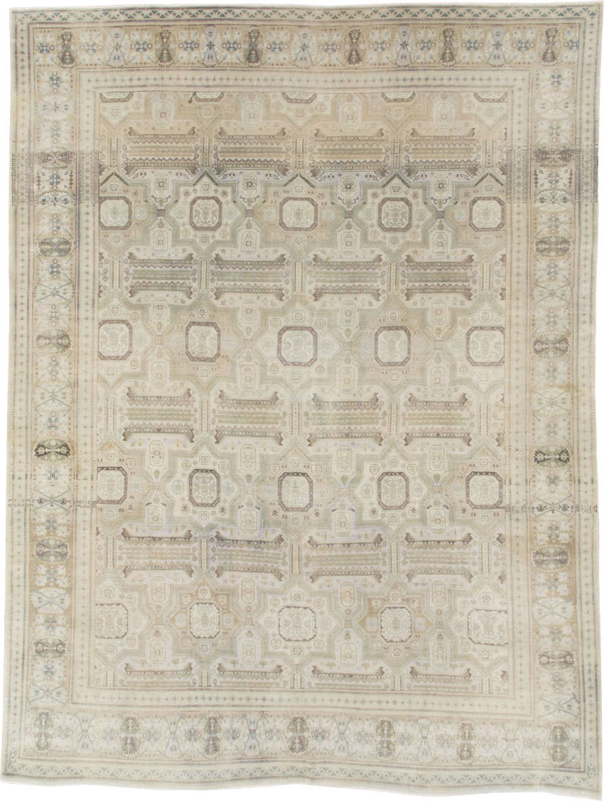 Vintage Persian Tabriz Carpet, No.25995 - Galerie Shabab