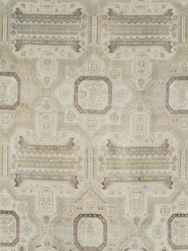 Vintage Persian Tabriz Carpet, No.25995 - Galerie Shabab