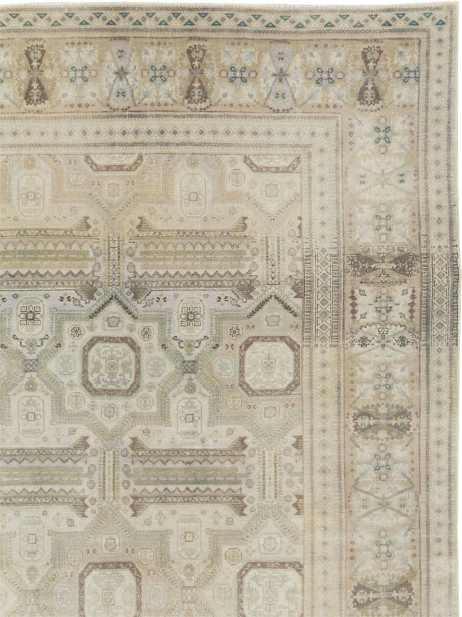 Vintage Persian Tabriz Carpet, No.25995 - Galerie Shabab