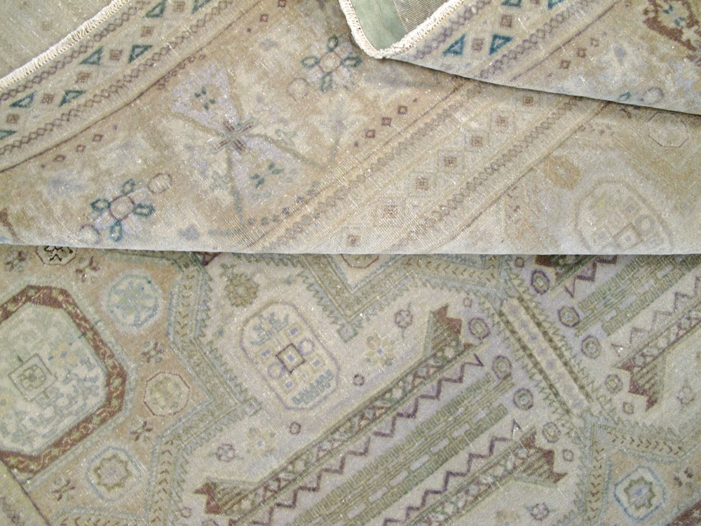 Vintage Persian Tabriz Carpet, No.25995 - Galerie Shabab