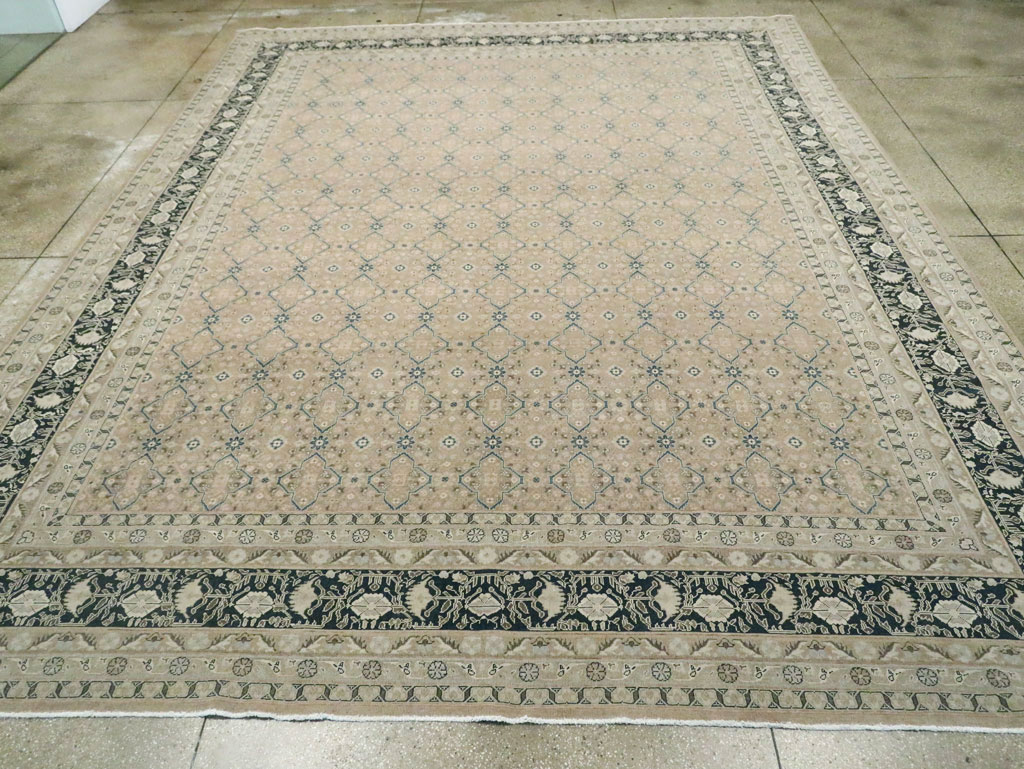 Vintage Turkish Sivas Large Room Size Carpet, No.25997 - Galerie Shabab