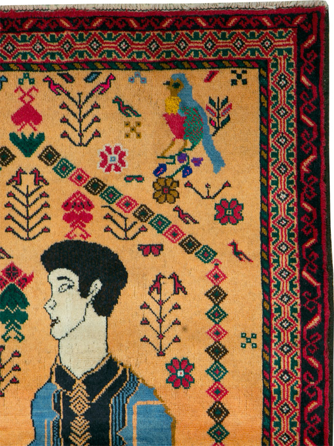 Vintage Persian Baluch Rug, No.26001 - Galerie Shabab