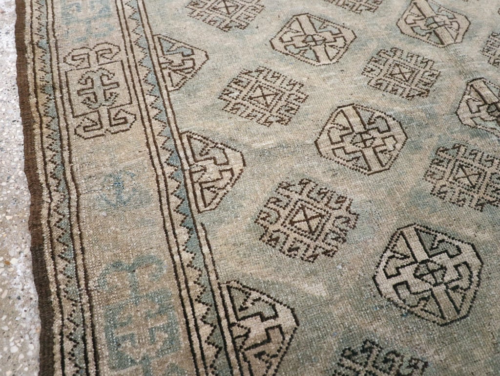 Vintage Persian Kurd Square Accent Rug, No.26008 - Galerie Shabab