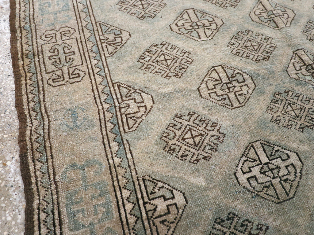 Vintage Persian Kurd Square Accent Rug, No.26008 - Galerie Shabab