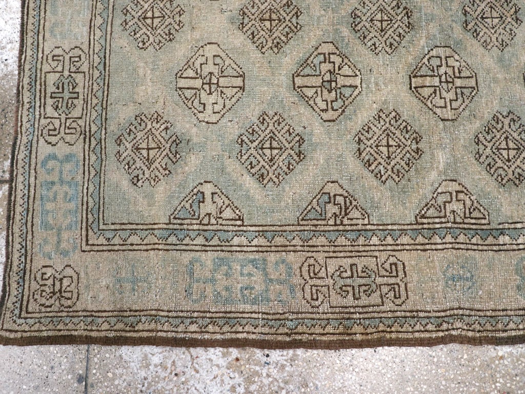 Vintage Persian Kurd Square Accent Rug, No.26008 - Galerie Shabab