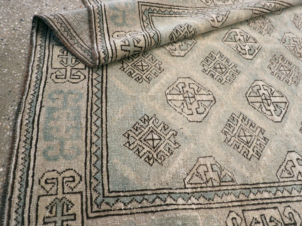 Vintage Persian Kurd Square Accent Rug, No.26008 - Galerie Shabab