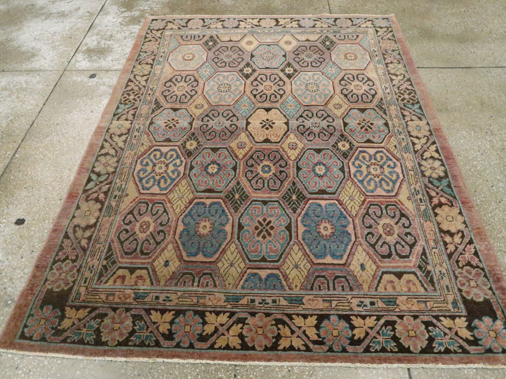 Antique East Turkestan Khotan Rug, No.26012 - Galerie Shabab