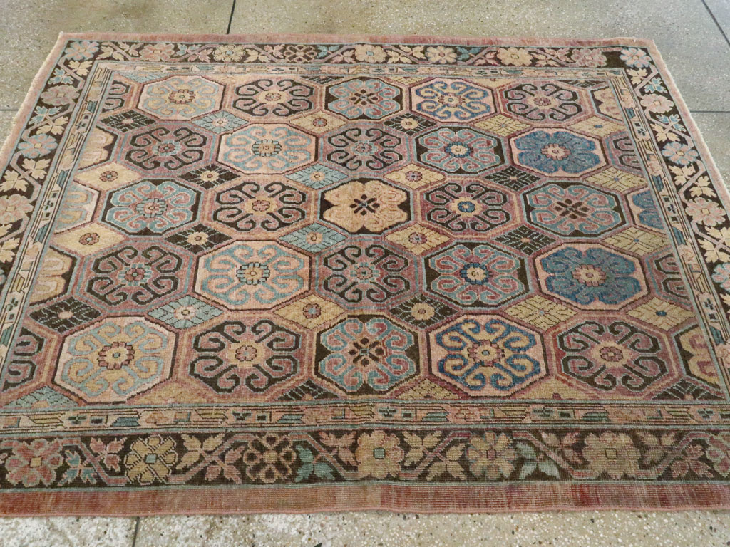 Antique East Turkestan Khotan Rug, No.26012 - Galerie Shabab
