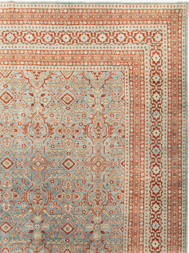 Antique Persian Tabriz Large Carpet, No.26013 - Galerie Shabab