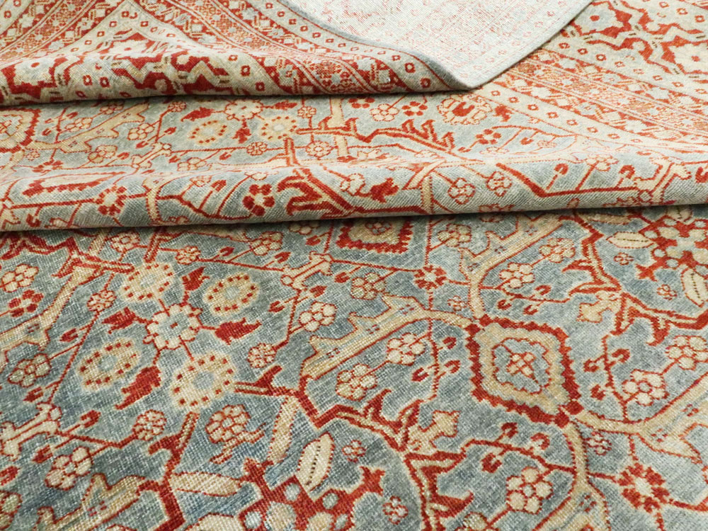 Antique Persian Tabriz Large Carpet, No.26013 - Galerie Shabab