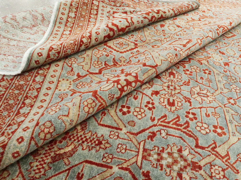 Antique Persian Tabriz Large Carpet, No.26013 - Galerie Shabab