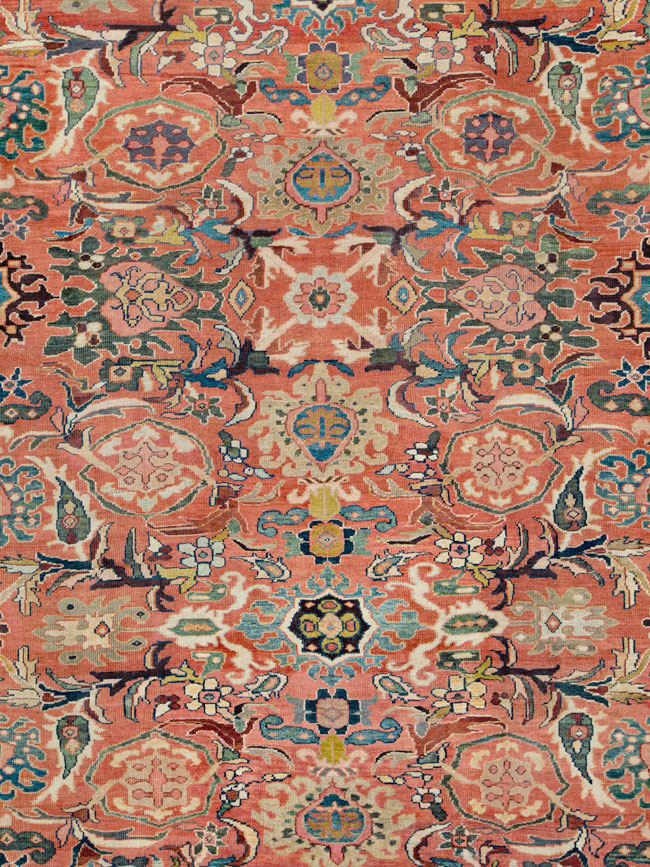 Antique Persian Sultanabad Carpet, No.26014 - Galerie Shabab