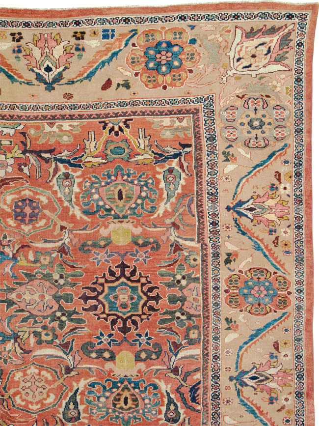 Antique Persian Sultanabad Carpet, No.26014 - Galerie Shabab