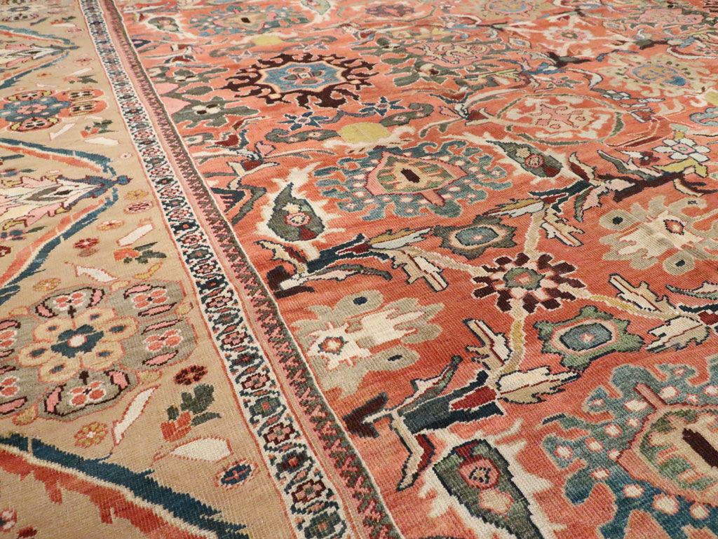 Antique Persian Sultanabad Carpet, No.26014 - Galerie Shabab