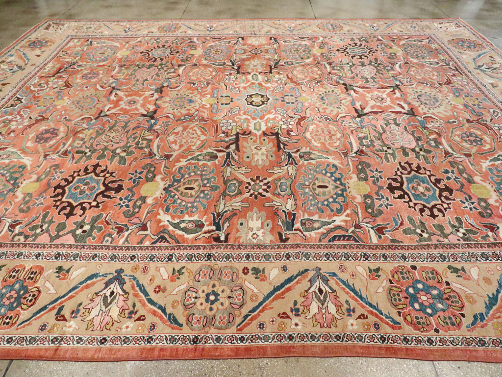 Antique Persian Sultanabad Carpet, No.26014 - Galerie Shabab