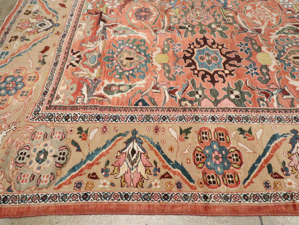 Antique Persian Sultanabad Carpet, No.26014 - Galerie Shabab