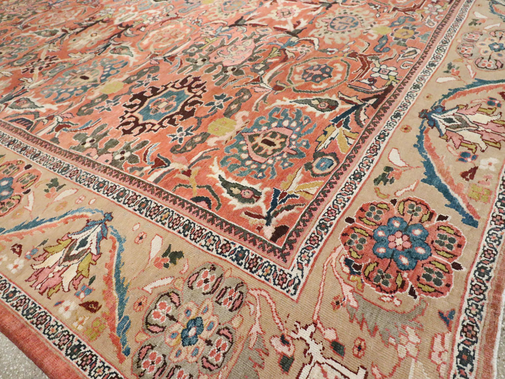 Antique Persian Sultanabad Carpet, No.26014 - Galerie Shabab