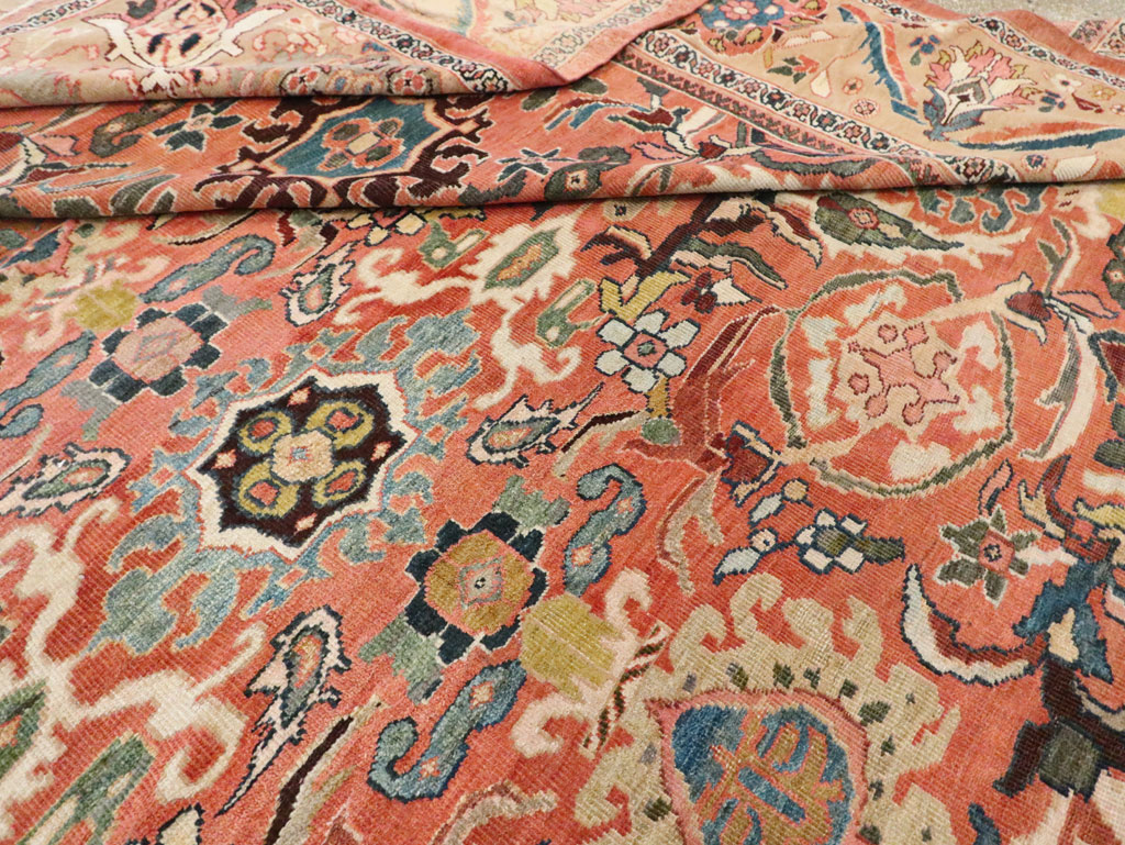 Antique Persian Sultanabad Carpet, No.26014 - Galerie Shabab