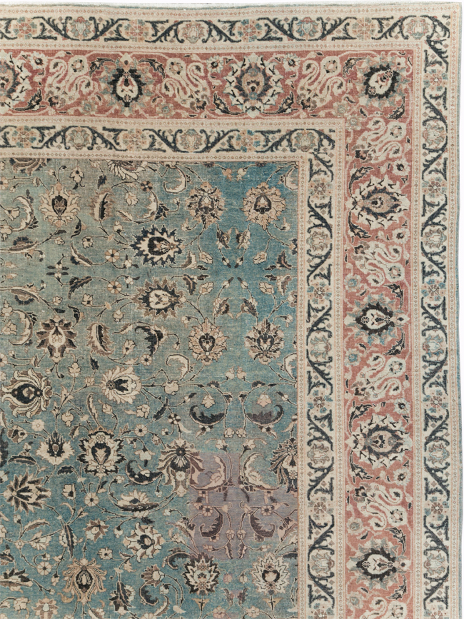 Antique Persian Tabriz Carpet, No.26015 - Galerie Shabab
