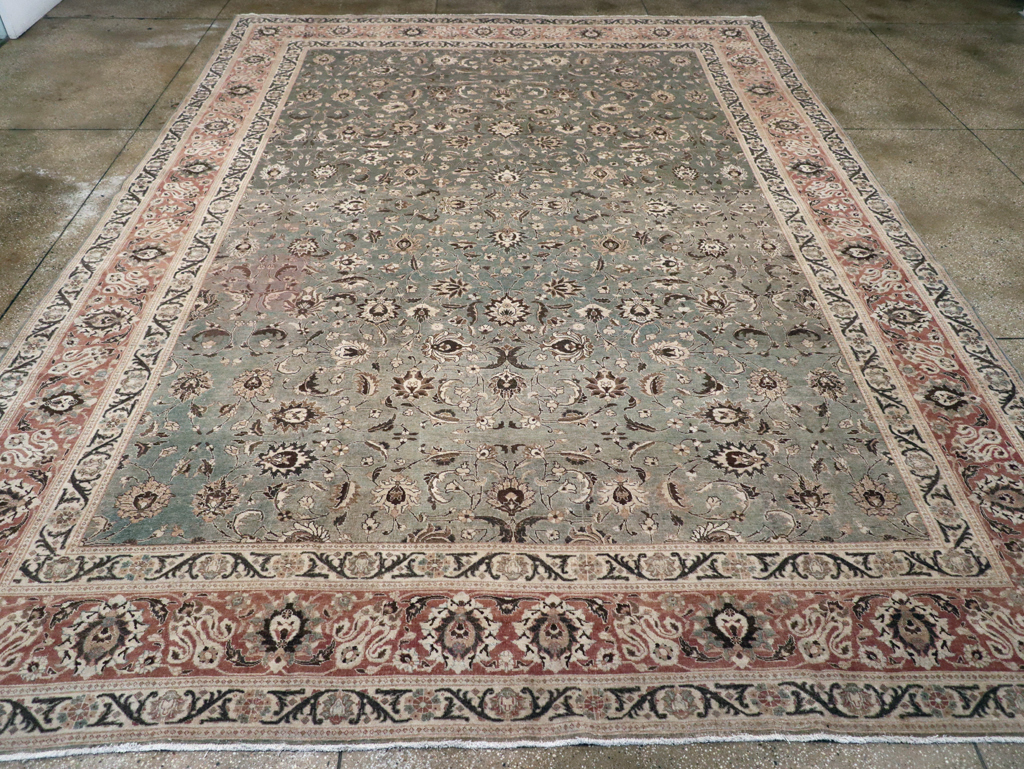 Antique Persian Tabriz Carpet, No.26015 - Galerie Shabab