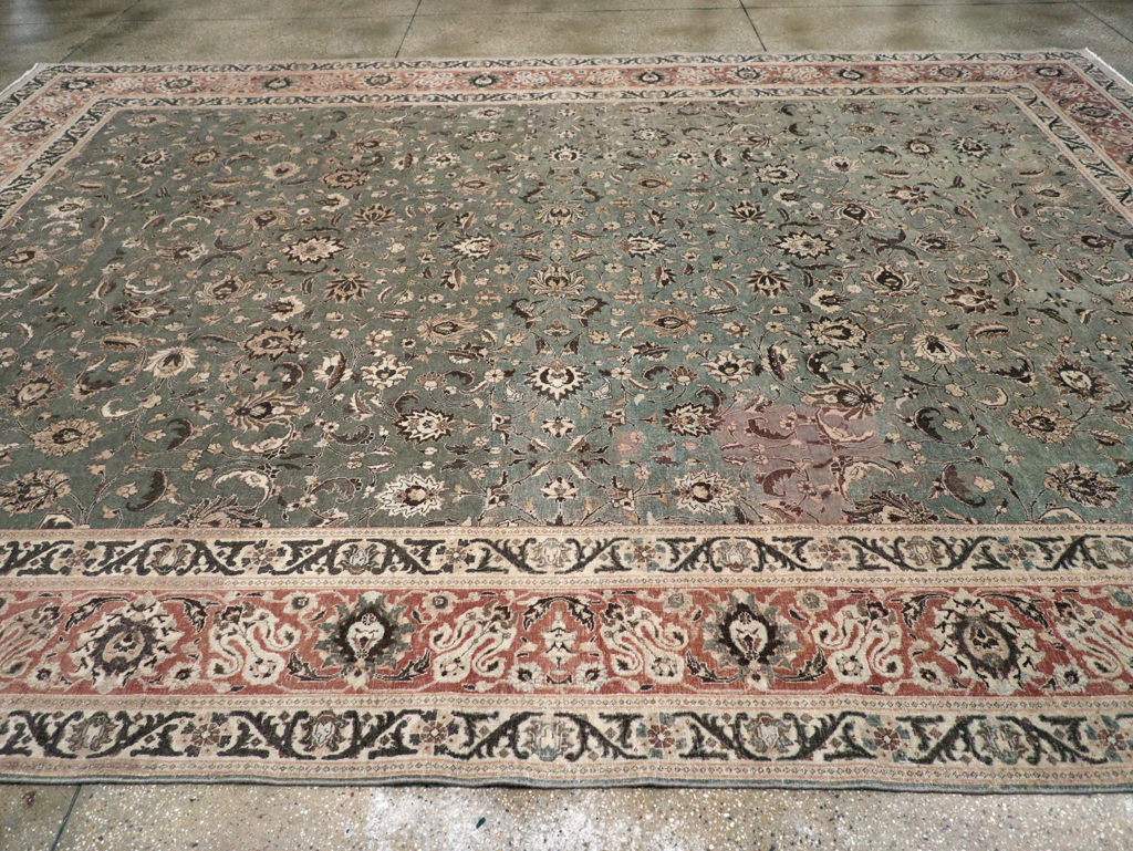 Antique Persian Tabriz Carpet, No.26015 - Galerie Shabab