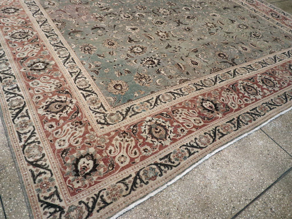 Antique Persian Tabriz Carpet, No.26015 - Galerie Shabab