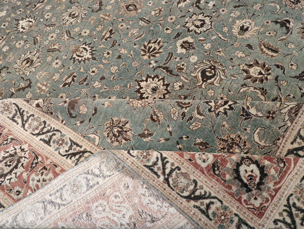 Antique Persian Tabriz Carpet, No.26015 - Galerie Shabab