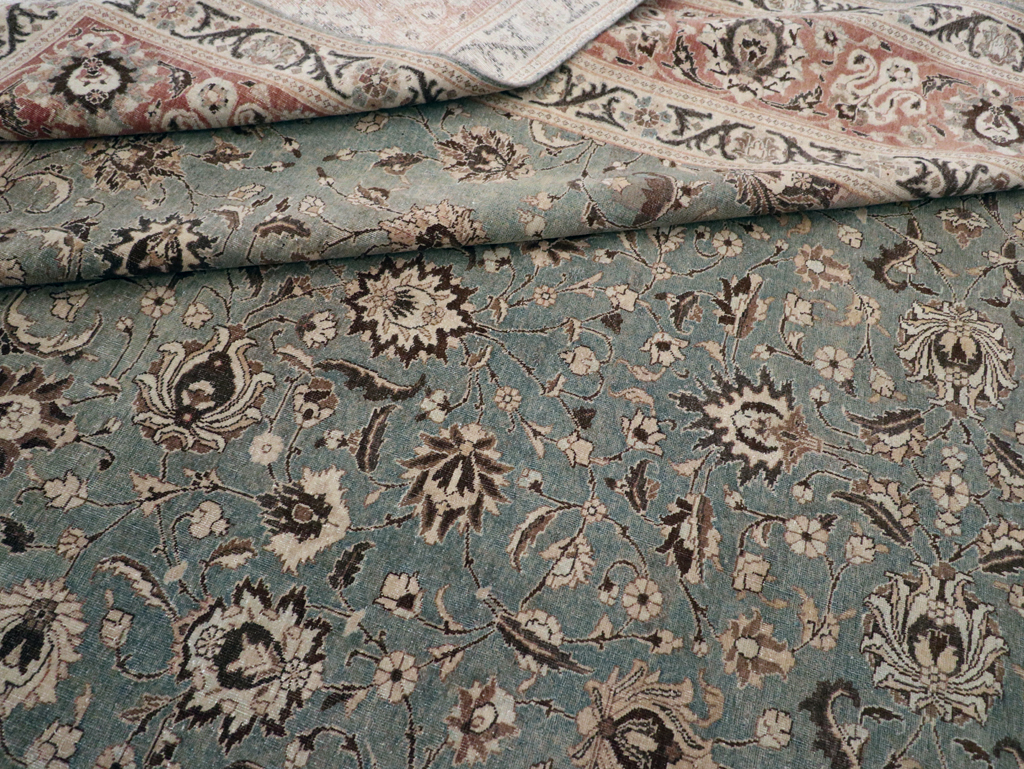 Antique Persian Tabriz Carpet, No.26015 - Galerie Shabab