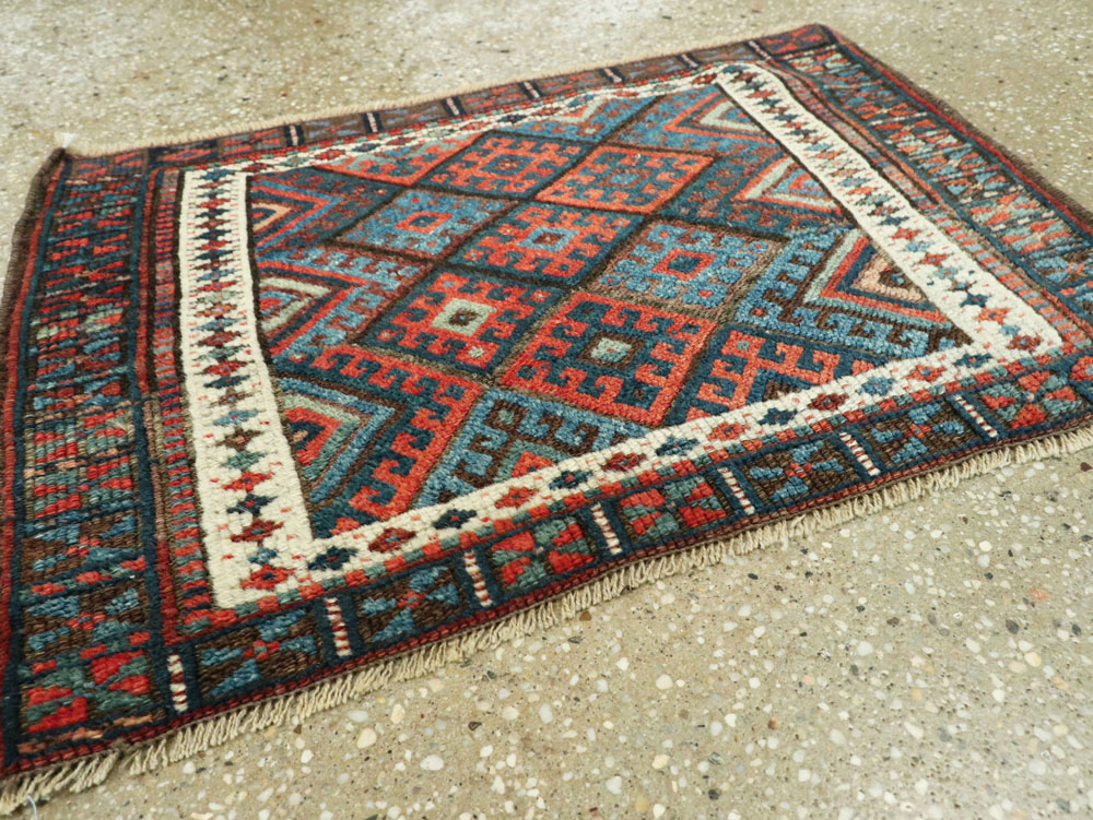 Vintage Jaff Kurd Rug, No.26025 - Galerie Shabab